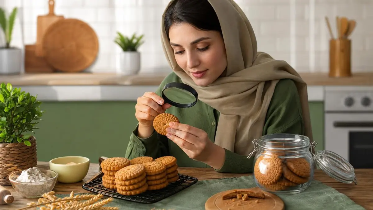 کوکی نادری بافت و بستهبندی قابل بررسی